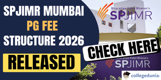 SPJIMR Mumbai Releases PG Fee Structure 2026; Check Details Here
